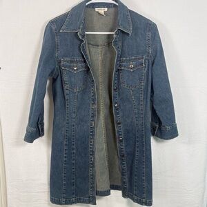 Harold’s Blue Denim Jean Jacket | Women’s Size 6 | Good Condition